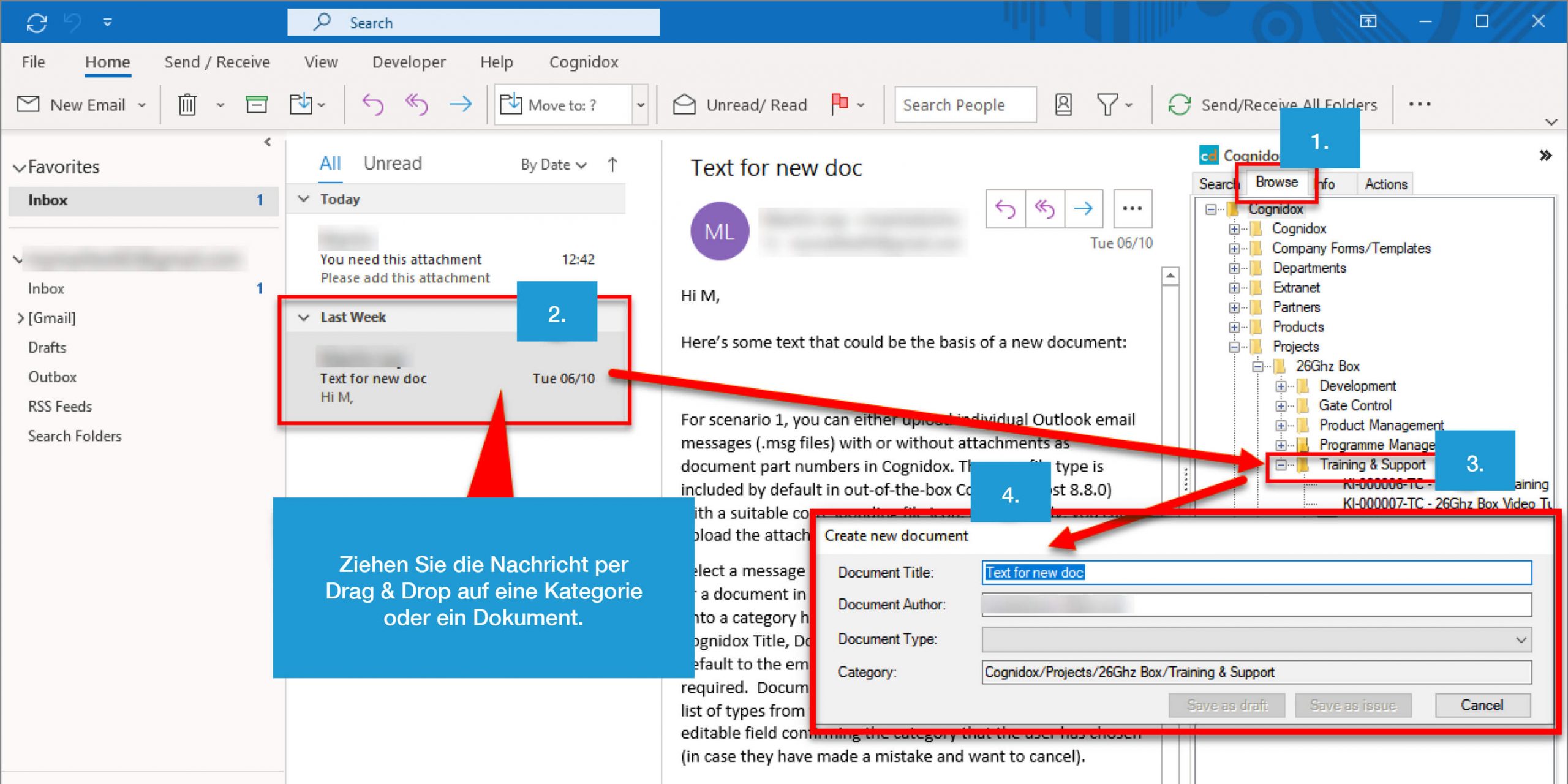 Office Addin Outlook Add Message