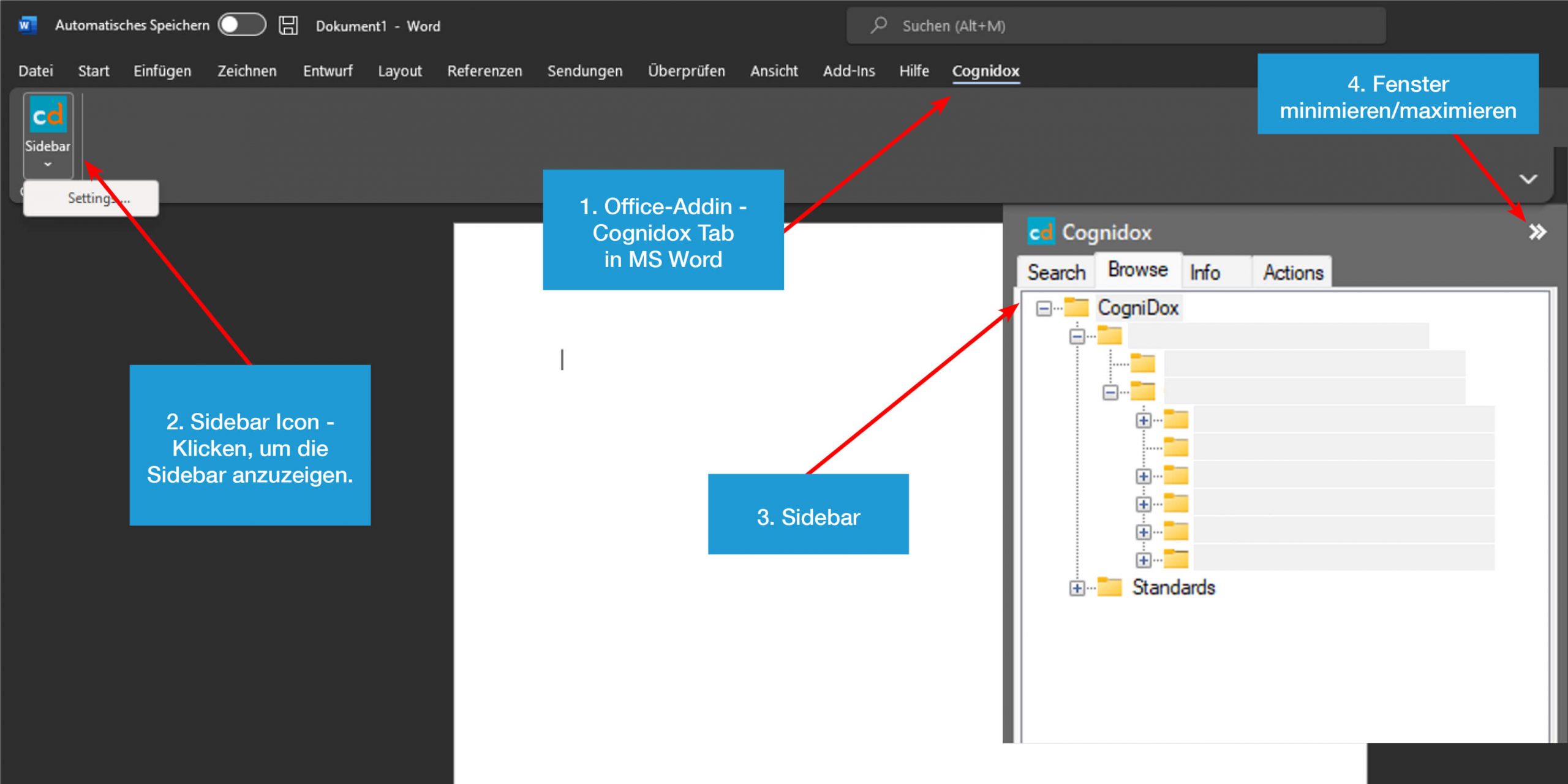 Office-Addin Interface