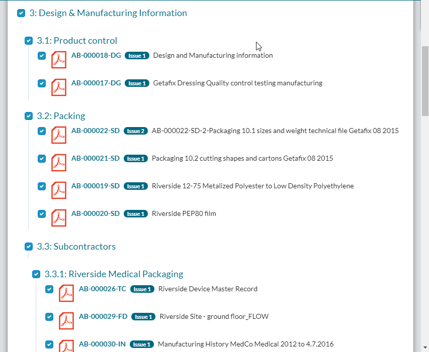 Document Holder Online Layout