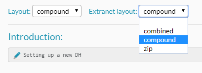 Document Holder Compound Layout
