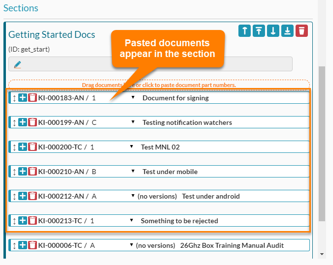 Document Holder Hinzufügen grosser Gruppen von Dokumenten 2